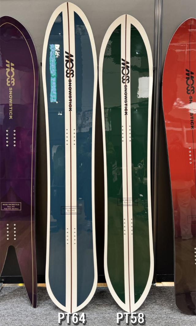 予約商品] 25-26 MOSS SNOWSTICK パウダーボード PT58 モス スノー