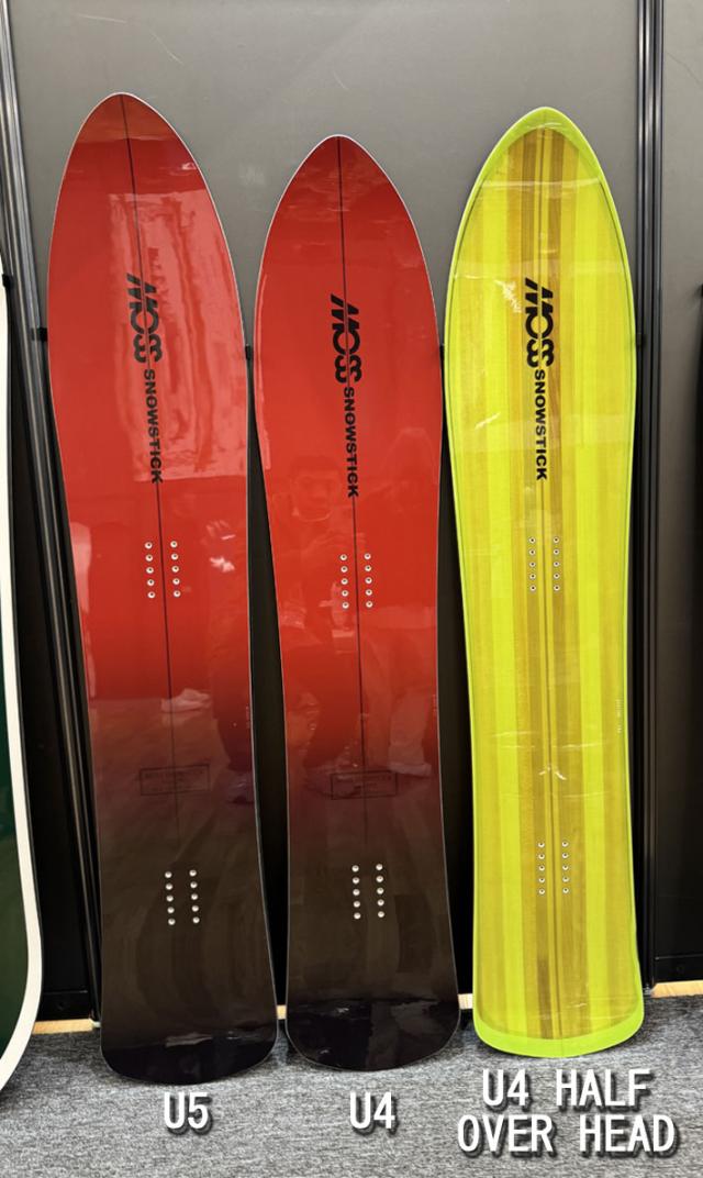 予約商品] 25-26 MOSS SNOWSTICK パウダーボード U5 モス スノー
