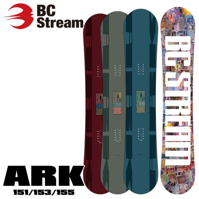 予約商品] 25-26 BC Stream スノーボード ビーシーストリーム ARK
