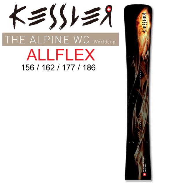 25-26 KESSLER ケスラー BOARDS スノーボード THE ALPINE WC ALLFLEX ジ アルパイン ワールドカップ 156cm 162cm 177cm 186cm アルペン アルペンボード アルフレックス スノーボード 板 2025 2026
