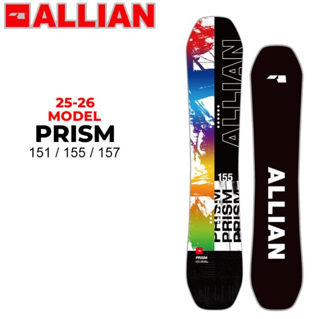 予約商品] 25-26 ALLIAN スノーボード アライアン PRISM プリズム