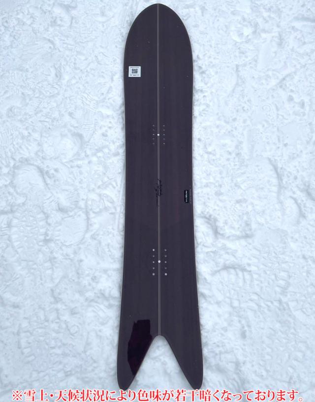 25-26 GENTEMSTICK MERMAID 151cm ゲンテンスティック レディース スノーボード マーメイド パウダーボード アクセルキャンバー 板 2025 2026_3