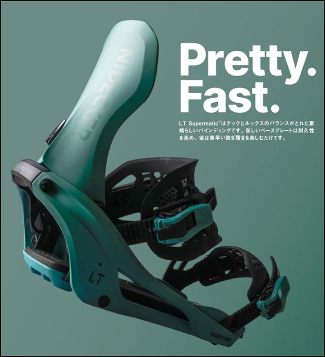 [予約商品] 26-27 NIDECKER ナイデッカー ビンディング LT Supermatic エルティー スーパーマチック BINDING ステップイン スノーボード バインディング 2026 2027 日本正規品_3