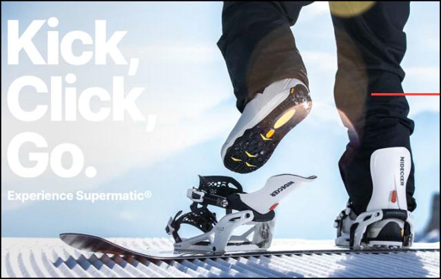 [予約商品] 26-27 NIDECKER ナイデッカー ビンディング LT Supermatic エルティー スーパーマチック BINDING ステップイン スノーボード バインディング 2026 2027 日本正規品_4