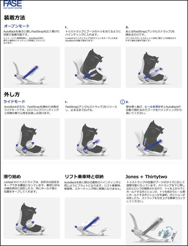 [予約商品] 26-27 THIRTYTWO ビンディング サーティーツー T32M FASE BINDING スノーボード バインディング 2026 2027 日本正規品_16