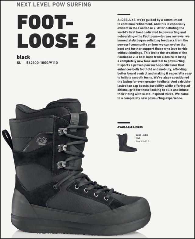 [予約商品] 26-27 DEELUXE ブーツ FOOTLOOSE2 ディーラックス フットルーズ SF サーフフレックスインナー スノーボード 雪板 スノースケート 2026 2027 日本正規品_2
