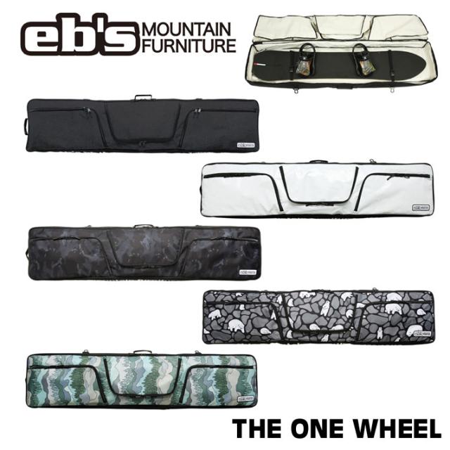 [予約商品] 26-27 eb’s スノーボードケース ウィール付き キャスター 4600342 THE ONE WHEEL スノボケース エビス 2026 2027 ebs
