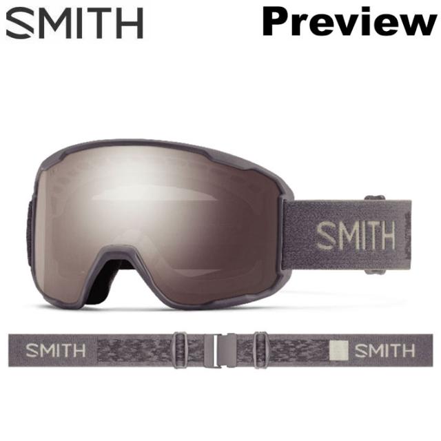 [予約商品] 26-27 SMITH ゴーグル スミス Preview プレビュー Cirrus Grey アジアンフィット スノーボード 2026 2027 日本正規品 [010276554]