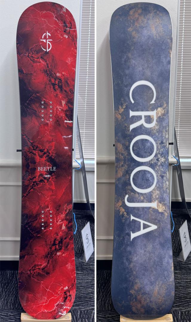 [予約商品] 26-27 クロージャ スノーボード CROOJA BEETLE ビートル ハイブリッドキャンバー 148cm 150cm 152cm 154cm 156cm 江端翔兵 中川智貴 スノボ 板 2026 2027_3