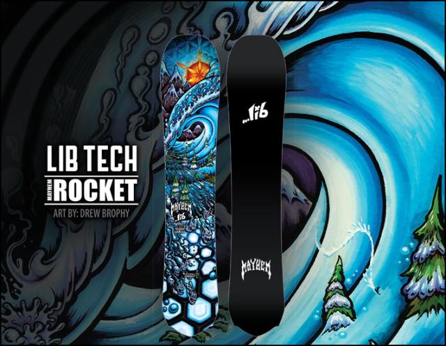 【送料無料】LIB TECH スノーボードセット 予約商品] 26-27 LIB TECH リブテック スノーボード MAYHEM ROCKET
