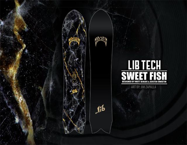 [予約商品] 26-27 LIB TECH リブテック スノーボード SWEET FISH スウィート フィッシュ 150cm 156cm 159cm 162cm 板 2026 2027 日本正規品_5