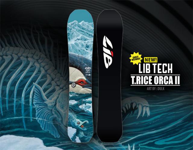 [予約商品] 26-27 LIB TECH リブテック スノーボード T.RICE ORCA II トラビス・ライス オルカ ツー 138cm 144cm 147cm 150cm 153cm 156cm 159cm 162cm TRAVIS RICE 板 2026 2027 日本正規品_5