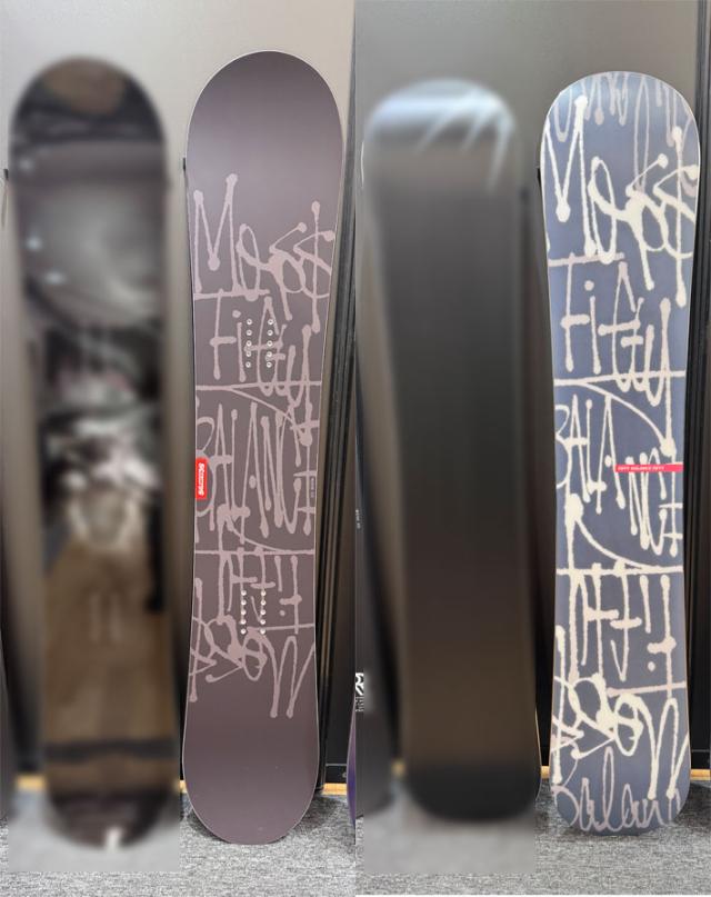 スノーボード MOSS fifty-fifty 147 / 22-23 予約商品] 26-27 モス スノーボード FIFTY-FIFTY フィフティフィフティ