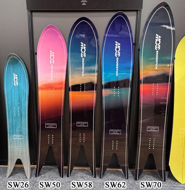予約商品] 26-27 MOSS SNOWSTICK パウダーボード SW26 モス
