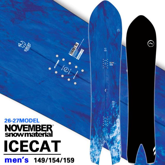 予約商品] 26-27 NOVEMBER ノベンバー スノーボード SNOWBOARD メンズ