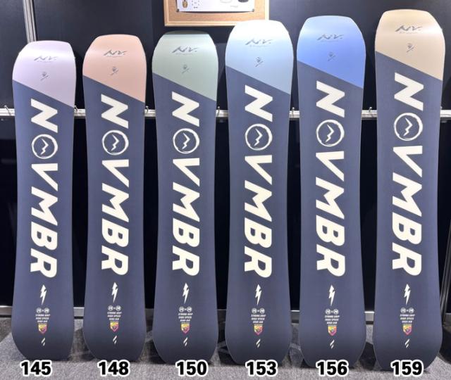 [予約商品] 26-27 NOVEMBER ノベンバー スノーボード SNOWBOARD メンズ ULUS ウルス 150cm 153cm 156cm 159cm ノーベンバー ハーフパイプ 板 2026 2027 日本正規品_7