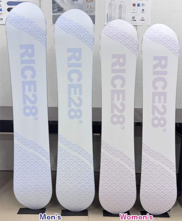 [予約商品] 26-27 ライス 28 スノーボード TP8 ツインピンエイト RICE28 メンズ 154cm 157cm オールラウンド パウダー オガサカ製 井口勝文 いぐっちゃん スノボ 板 2026 2027 日本正規品_6