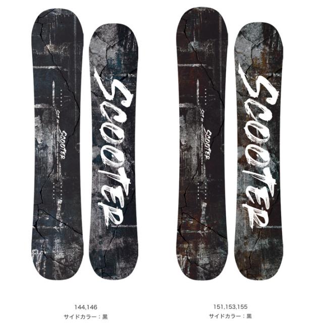 [予約商品] 26-27 スクーター スノーボード SCOOTER SCT エスシーティー 144cm 146cm 151cm 153cm 155cm 岡島弘晃 パークライド スノボ 板 日本正規品 2026 2027_1