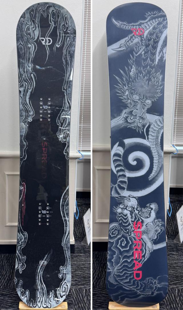 [予約商品] 26-27 スプレッド スノーボード SPREAD RD SNOWBOARD アールディー ワイド スーパーワイド 菅谷 佑之介 尾川慎二 プロデュース グラトリ キャンバー 2026 2027_3