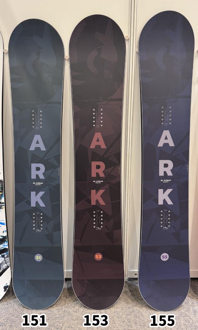 [予約商品] 26-27 ビーシーストリーム BC Stream SNOWBOARDS スノーボード ARK アーク 151cm 153cm 155cm メンズ キャンバー オールラウンドボード スノボ 板 SNOW BOARDS 2026 2027_3