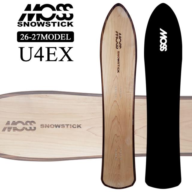 予約商品] 26-27 MOSS SNOWSTICK EXシリーズ U4 EX モス スノー