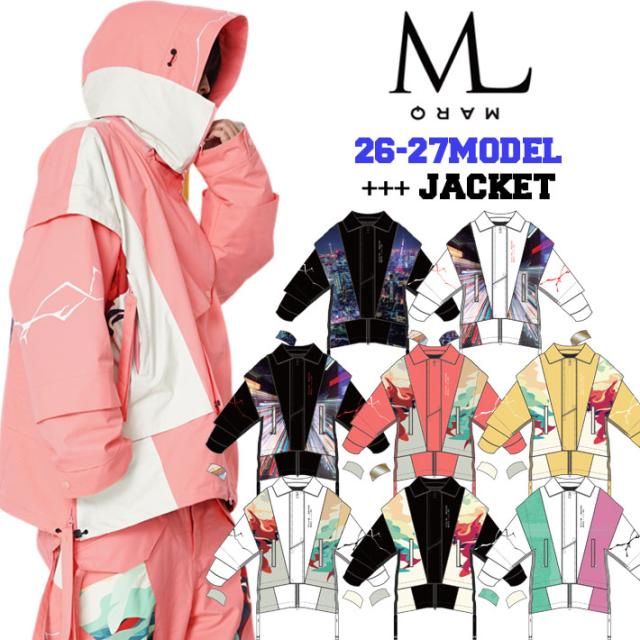 [予約商品] 26-27 MARQLEEN +++ JACKET MQ07003 マークリーン スノーボードウェア ジャケット ユニセックス [113／005／995／913／915／917／919／000]
