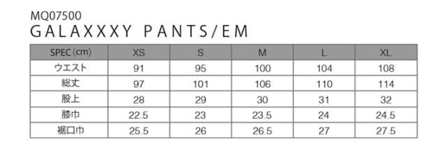 [予約商品] 26-27 MARQLEEN GALAXXXY PANTS EM MQ07500EM マークリーン スノーボードウェア ギャラクシー パンツ イーエム ユニセックス [125／703／001／991]_3