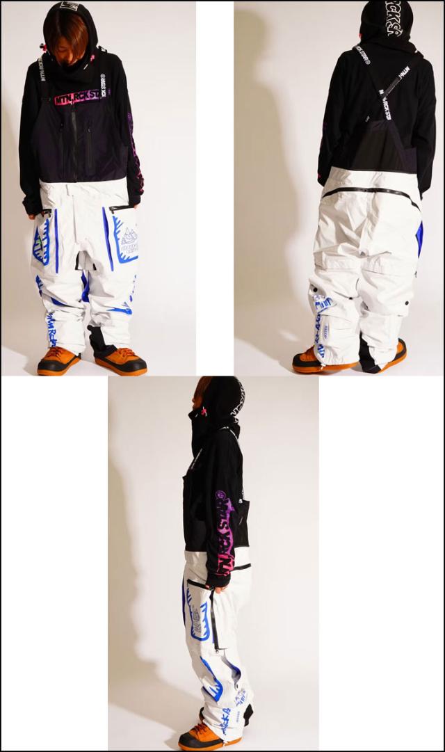 [予約商品] 26-27 マウンテンロックスター ウェア Mtn. Rock Star [CHOPPED CARROT PANTS] チョップド キャロット パンツ つなぎ MOUNTAIN ROCK STAR マンロク ウエア パンツ ユニセックス スノーボード 日本正規品_7