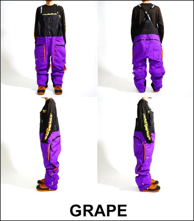 [予約商品] 26-27 マウンテンロックスター ウェア Mtn. Rock Star [CHOPPED CARROT S PANTS] チョップド キャロット エス パンツ つなぎ MOUNTAIN ROCK STAR マンロク ウエア パンツ ユニセックス スノーボード 日本正規品_5