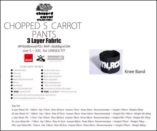 [予約商品] 26-27 マウンテンロックスター ウェア Mtn. Rock Star [CHOPPED CARROT S PANTS] チョップド キャロット エス パンツ つなぎ MOUNTAIN ROCK STAR マンロク ウエア パンツ ユニセックス スノーボード 日本正規品_14