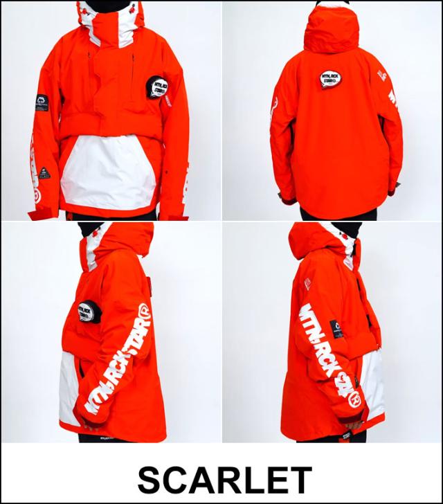 [予約商品] 26-27 マウンテンロックスター ウェア Mtn. Rock Star [HARUMAKI 2 JACKET] ハルマキ 2 ジャケット MOUNTAIN ROCK STAR マンロク ウエア ユニセックス スノーボード スノーウェア 日本正規品_4