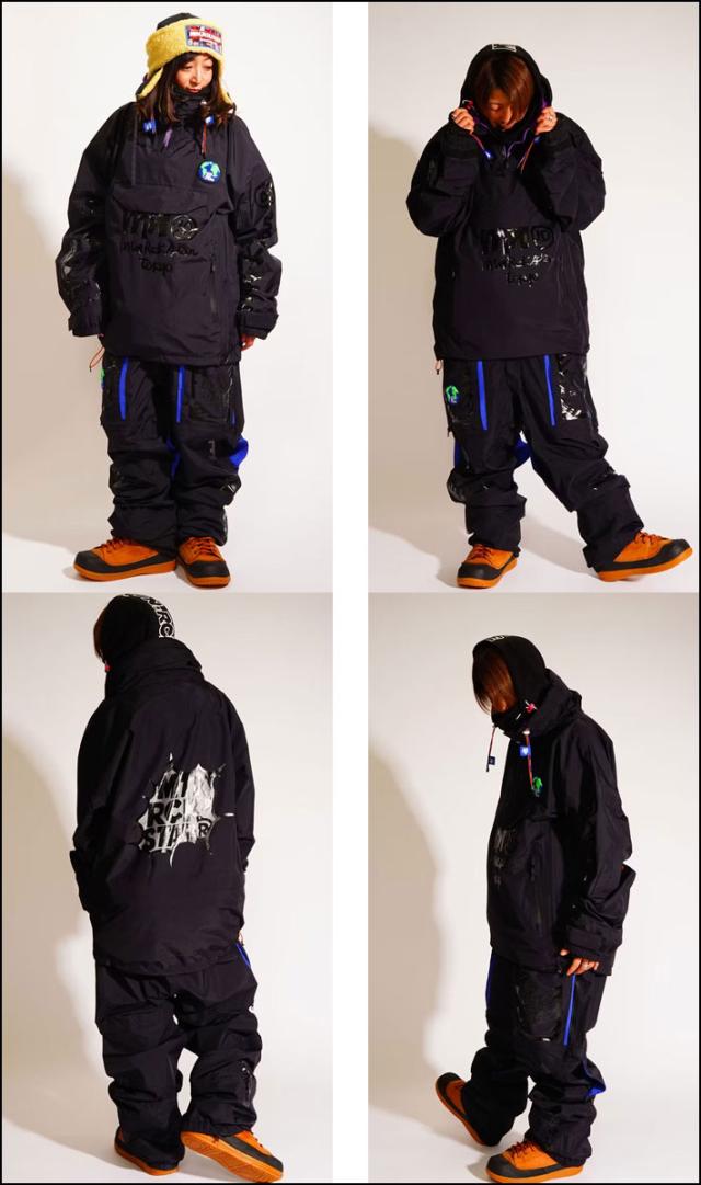 [予約商品] 26-27 マウンテンロックスター ウェア Mtn. Rock Star [HARUMAKI 4 JACKET] ハルマキ 4 ジャケット MOUNTAIN ROCK STAR マンロク ウエア ユニセックス スノーボード スノーウェア 日本正規品_9
