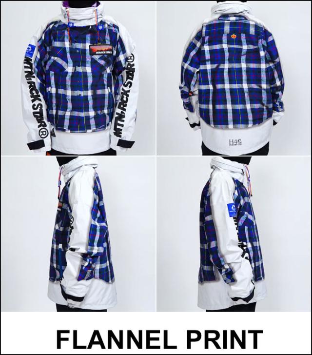 [予約商品] 26-27 マウンテンロックスター ウェア Mtn. Rock Star [HARUMAKI 4 JACKET] ハルマキ 4 ジャケット MOUNTAIN ROCK STAR マンロク ウエア ユニセックス スノーボード スノーウェア 日本正規品_3