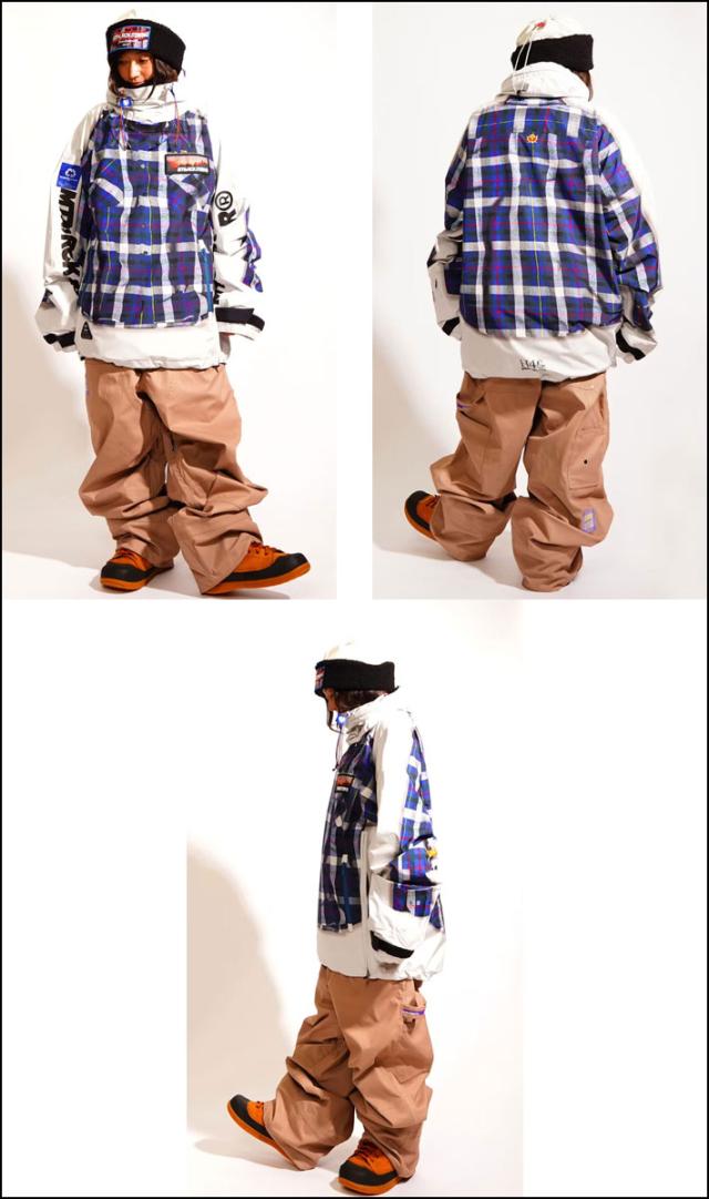 [予約商品] 26-27 マウンテンロックスター ウェア Mtn. Rock Star [HARUMAKI 4 JACKET] ハルマキ 4 ジャケット MOUNTAIN ROCK STAR マンロク ウエア ユニセックス スノーボード スノーウェア 日本正規品_8