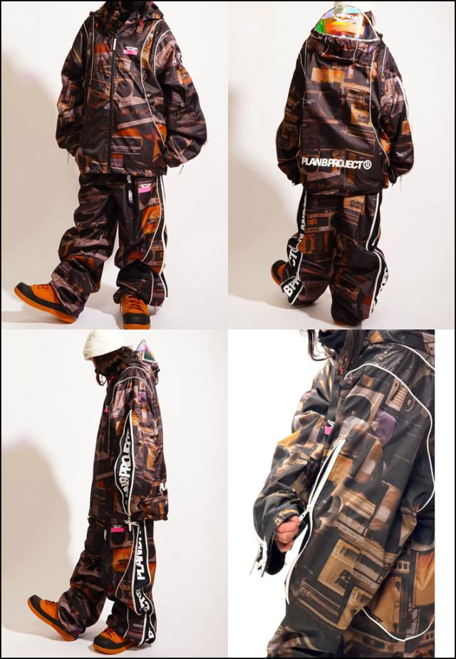 [予約商品] 26-27 PLAN B PROJECT プランビー プロジェクト [FULLZIP JACKET] フルジップ ジャケット マウンテンロックスター Mtn. Rock Star マンロク ウエア ユニセックス スノーボード 日本正規品_7