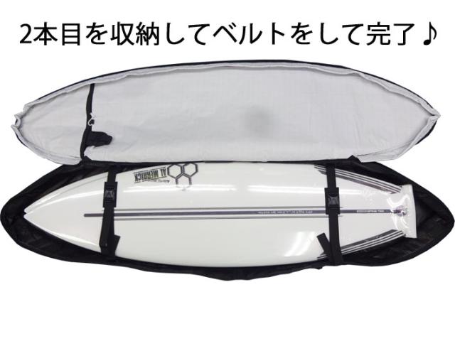 FCS エフシーエス サーフボードケース TRAVEL2 [6'0] ALL