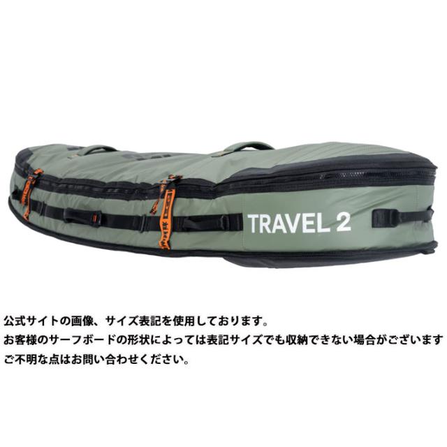 26 FCS サーフボードケース Travel 2 トラベル2 Shortboard Fish Cover 