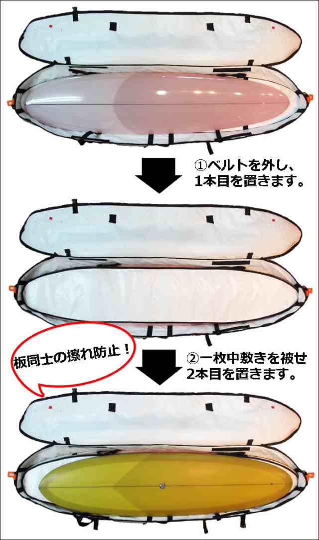 サーフボードケース トラベルケース ロングボード ハードケース