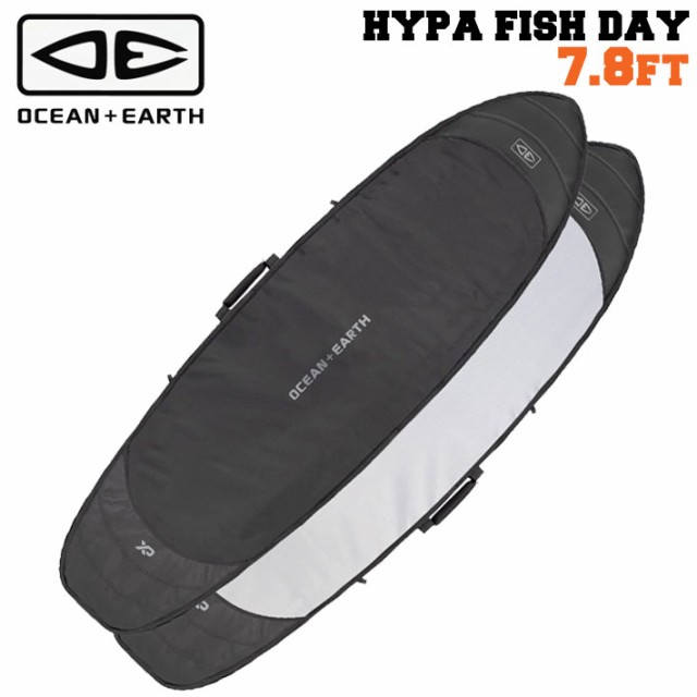 ハードケース トラベルケース OCEAN＆EARTH サーフボードケース HYPA FISH DAY COVER [7’8] オーシャンアンドアース [サーフトリップ特