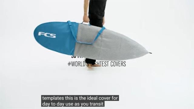 FCS 3DXFIT DAY カバー 7'0 サーフボードケース サーフボード ケース