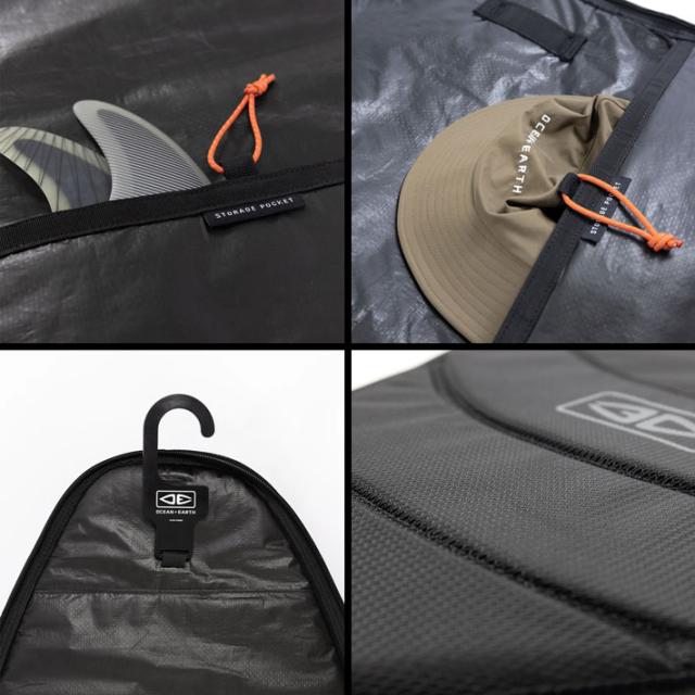 OCEAN&EARTH 7ft トラベル用ハードケース ウィール付き OCEAN&EARTH