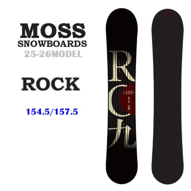 予約商品] 25-26 MOSS スノーボード LEGIT モススノーボード 151cm