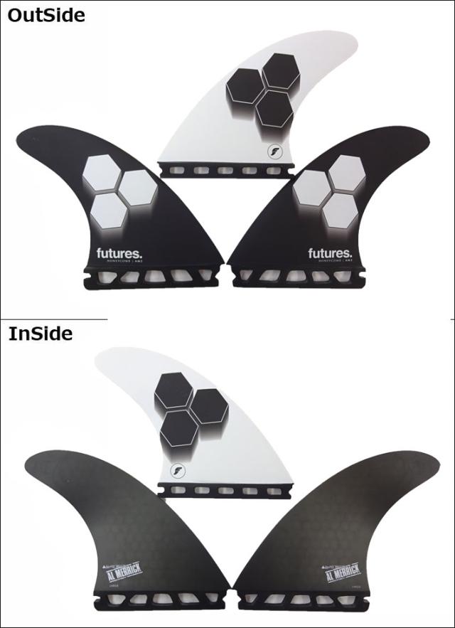future fin フューチャーフィン RTM HEX 2.0 FAM2 BLACK／WHITE [Large