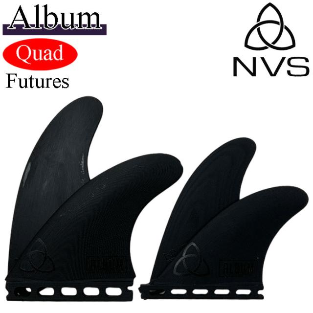 ショートボード用フィン NVS Fin ネイクド バイキング サーフ フィン ALBUM QUAD APEX アルバム クアッド FUTURES Naked Viking Surf ショートボード フィン クアッドフィン 4枚セット