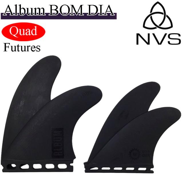 ショートボード用フィン NVS Fin ネイクド バイキング サーフ フィン ALBUM BOM DIA QUAD APEX アルバム ボン ディア クアッド FUTURES Naked Viking Surf ショートボード フィン クアッドフィン 4枚セット