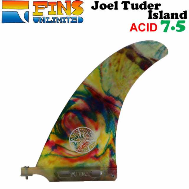 2024 FINSUNLIMITED フィンズアンリミテッド フィン Joel Tuder Island 7.5 [ACID] ジョエル・チューダー アイランド シグネイチャーフィ