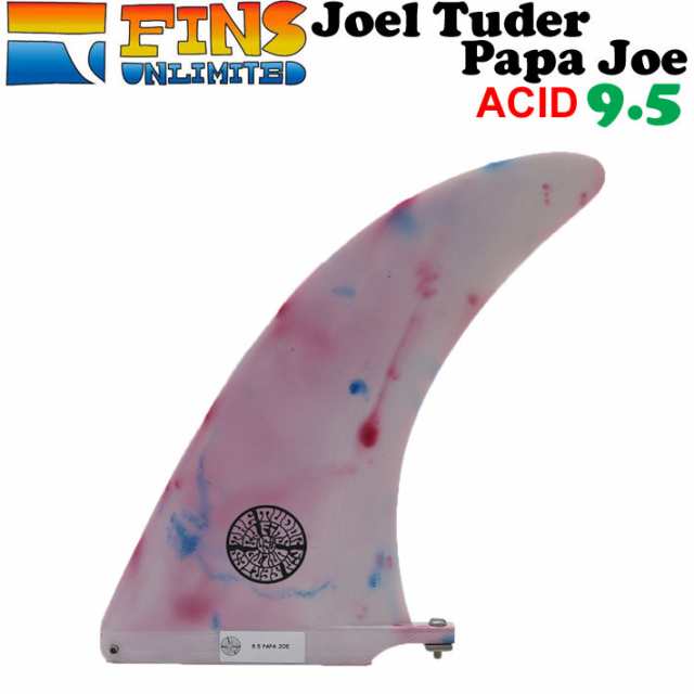 2024 FINSUNLIMITED フィンズアンリミテッド フィン Joel Tuder Papa Joe 9.5 [ACID] ジョエル・チューダー パパ ジョー シグネイチャー