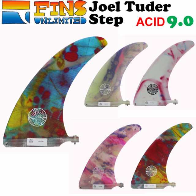 2024 FINSUNLIMITED フィンズアンリミテッド フィン Joel Tuder Step 9.0 [ACID] ジョエル・チューダー ステップ シグネイチャーフィン F