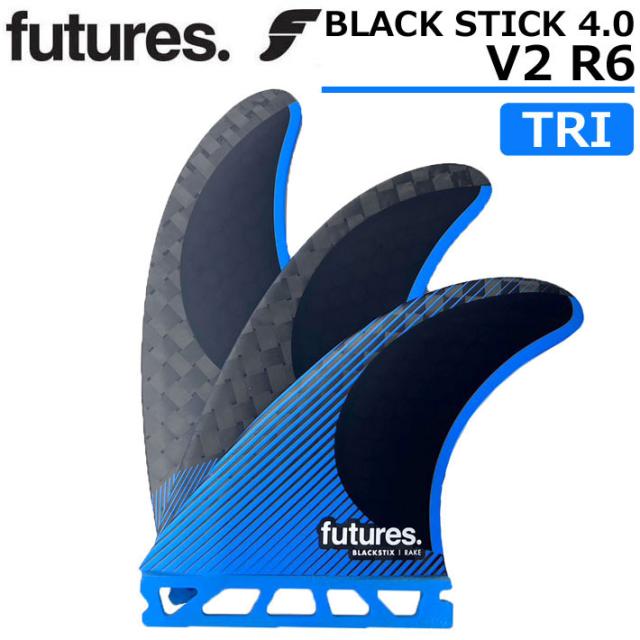 FUTURES FIN BLACKSTIX 4.0 R6 フューチャーフィン VECTOR2 FOIL [Medium] ショートボード フィン 3枚セット