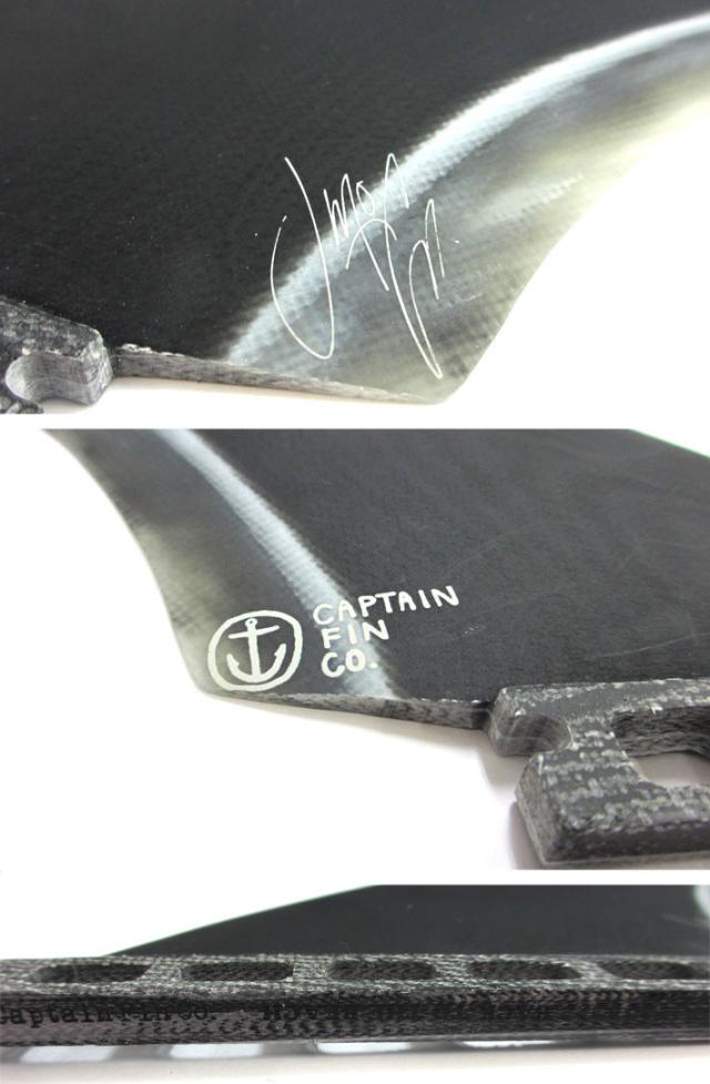 ジェフマッカラム ツインキールフィン CAPTAIN FIN キャプテン